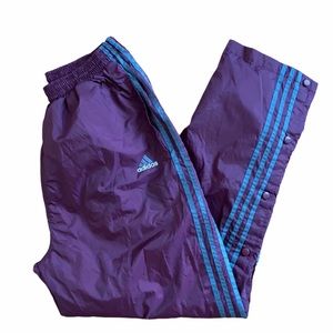 Adidas Y2K 3-Stripe Nylon Breakaway Track Pants